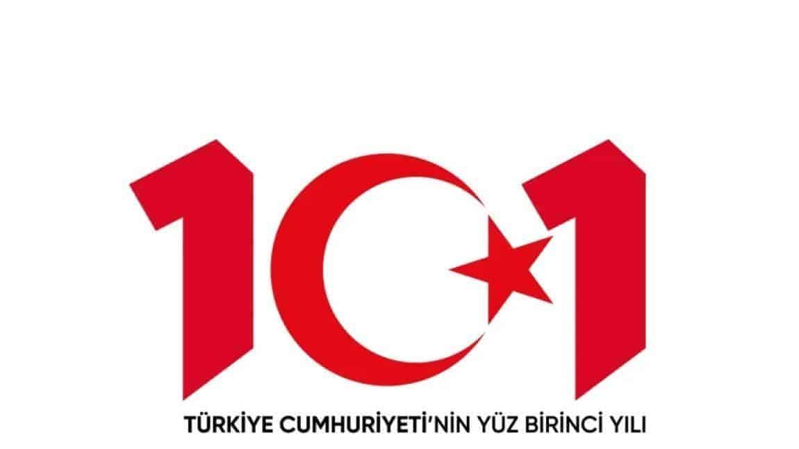 CUMHURİYETİMİZİN 101. YILI KUTLU OLSUN.